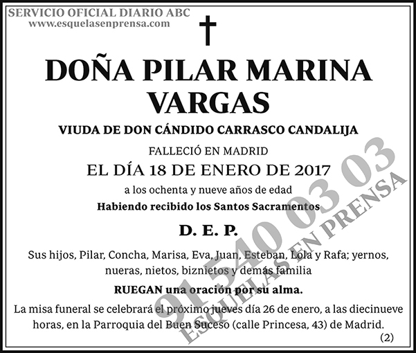 Pilar Marina Vargas